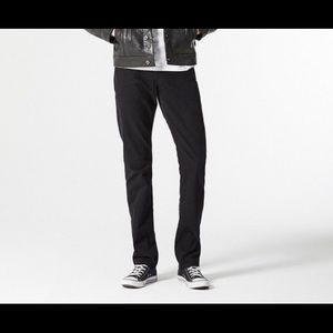 AG graduate tailored leg trouser- 38x32 Black